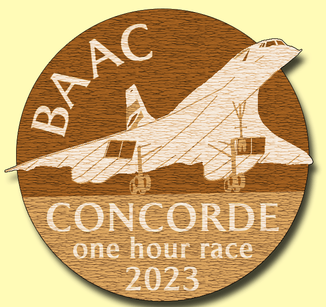 Concorde medal simulation