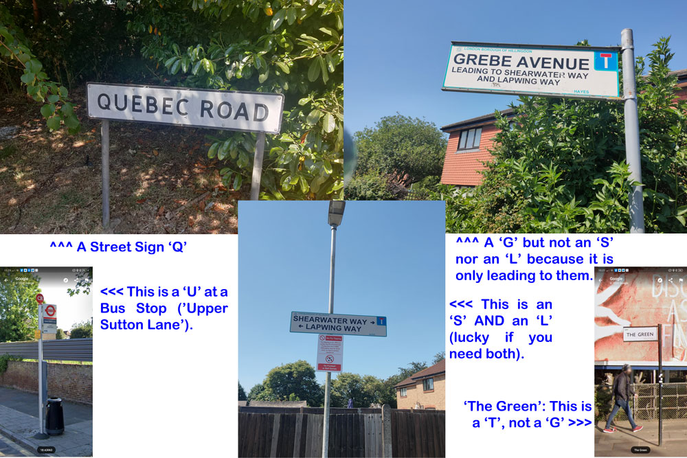 Street Sign Examples